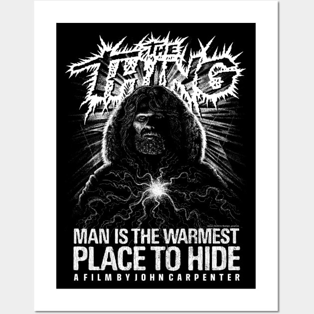 The Thing, John Carpenter, Cult Classic Wall Art by PeligroGraphics